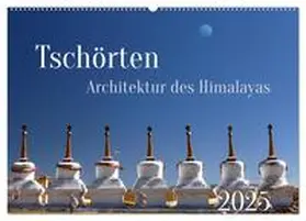 CALVENDO / Bergermann |  Tschörten, Architektur des Himalaya (Wandkalender 2025 DIN A2 quer), CALVENDO Monatskalender | Sonstiges |  Sack Fachmedien