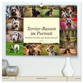 CALVENDO / Kleemann |  Terrier-Rassen im Portrait (hochwertiger Premium Wandkalender 2025 DIN A2 quer), Kunstdruck in Hochglanz | Sonstiges |  Sack Fachmedien