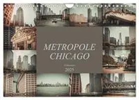 CALVENDO / Meutzner |  Metropole Chicago (Wandkalender 2025 DIN A4 quer), CALVENDO Monatskalender | Sonstiges |  Sack Fachmedien