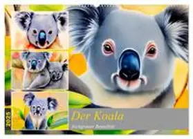 CALVENDO / Lehmann |  Der Koala 2025. Aschgrauer Beutelbär (Wandkalender 2025 DIN A2 quer), CALVENDO Monatskalender | Sonstiges |  Sack Fachmedien