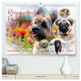 CALVENDO / Kleemann |  Rasseportraits - Hunde (hochwertiger Premium Wandkalender 2025 DIN A2 quer), Kunstdruck in Hochglanz | Sonstiges |  Sack Fachmedien