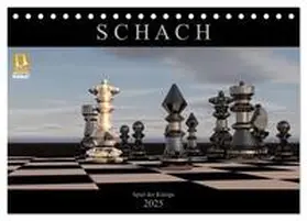 CALVENDO / Bleicher |  SCHACH - Spiel der Könige (Tischkalender 2025 DIN A5 quer), CALVENDO Monatskalender | Sonstiges |  Sack Fachmedien