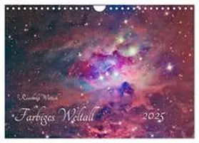 CALVENDO / Wittich | Farbiges Weltall (Wandkalender 2025 DIN A4 quer), CALVENDO Monatskalender | Sonstiges | 978-3-435-39752-5 | www.sack.de