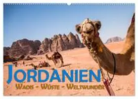 CALVENDO / Pohl |  Jordanien - Wadis - Wüste - Weltwunder (Wandkalender 2025 DIN A2 quer), CALVENDO Monatskalender | Sonstiges |  Sack Fachmedien