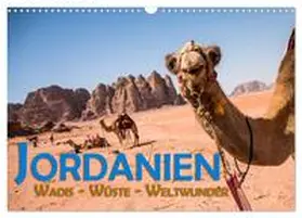 CALVENDO / Pohl |  Jordanien - Wadis - Wüste - Weltwunder (Wandkalender 2025 DIN A3 quer), CALVENDO Monatskalender | Sonstiges |  Sack Fachmedien