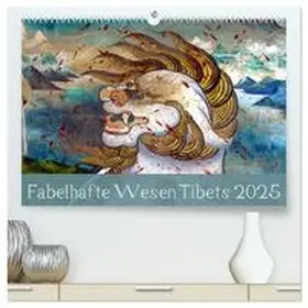 CALVENDO / Bergermann |  Fabelhafte Wesen Tibets 2025 (hochwertiger Premium Wandkalender 2025 DIN A2 quer), Kunstdruck in Hochglanz | Sonstiges |  Sack Fachmedien
