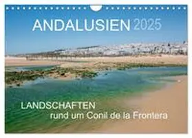 CALVENDO / Müller |  Andalusien - Landschaften rund um Conil de la Frontera (Wandkalender 2025 DIN A4 quer), CALVENDO Monatskalender | Sonstiges |  Sack Fachmedien