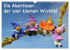 CALVENDO / Schmutzler-Schaub |  Die Abenteuer der vier kleinen Wichtel (Wandkalender 2025 DIN A3 quer), CALVENDO Monatskalender | Sonstiges |  Sack Fachmedien