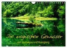CALVENDO / Joecks |  Die magischen Gewässer von Jiuzhaigou und Huanglong (Wandkalender 2025 DIN A4 quer), CALVENDO Monatskalender | Sonstiges |  Sack Fachmedien