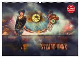 CALVENDO / Meutzner |  Steampunks (Wandkalender 2025 DIN A2 quer), CALVENDO Monatskalender | Sonstiges |  Sack Fachmedien