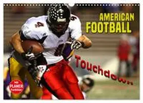 CALVENDO / Bleicher |  American Football - Touchdown (Wandkalender 2025 DIN A3 quer), CALVENDO Monatskalender | Sonstiges |  Sack Fachmedien