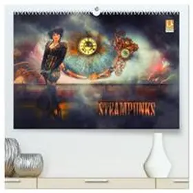 CALVENDO / Meutzner |  Steampunks (hochwertiger Premium Wandkalender 2025 DIN A2 quer), Kunstdruck in Hochglanz | Sonstiges |  Sack Fachmedien