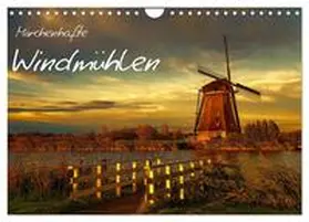 CALVENDO / Wagner |  Märchenhafte Windmühlen (Wandkalender 2025 DIN A4 quer), CALVENDO Monatskalender | Sonstiges |  Sack Fachmedien