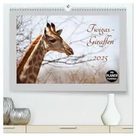 CALVENDO / und Holger Karius |  Twigas - Giraffen (hochwertiger Premium Wandkalender 2025 DIN A2 quer), Kunstdruck in Hochglanz | Sonstiges |  Sack Fachmedien
