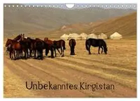 CALVENDO / Becker |  Unbekanntes Kirgistan (Wandkalender 2025 DIN A4 quer), CALVENDO Monatskalender | Sonstiges |  Sack Fachmedien