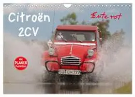 CALVENDO / Bölts |  Citroën 2CV - Ente rot (Wandkalender 2025 DIN A4 quer), CALVENDO Monatskalender | Sonstiges |  Sack Fachmedien