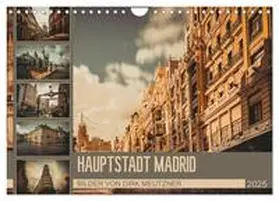 CALVENDO / Meutzner |  Hauptstadt Madrid (Wandkalender 2025 DIN A4 quer), CALVENDO Monatskalender | Sonstiges |  Sack Fachmedien