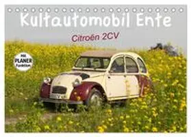 CALVENDO / Bölts |  Kultautomobil Ente Citroën 2CV (Tischkalender 2025 DIN A5 quer), CALVENDO Monatskalender | Sonstiges |  Sack Fachmedien