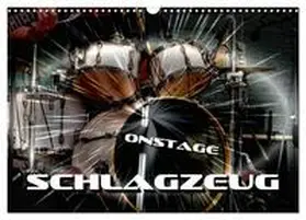 CALVENDO / Bleicher | Schlagzeug onstage (Wandkalender 2025 DIN A3 quer), CALVENDO Monatskalender | Sonstiges | 978-3-435-54727-2 | www.sack.de