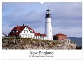 Eickhoff / CALVENDO |  New England - 12 Monate Indian Summer (Wandkalender 2025 DIN A3 quer), CALVENDO Monatskalender | Sonstiges |  Sack Fachmedien