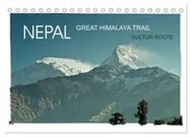 Wurm / CALVENDO |  NEPAL GREAT HIMALAYA TRAIL - KULTUR ROUTE (Tischkalender 2025 DIN A5 quer), CALVENDO Monatskalender | Sonstiges |  Sack Fachmedien