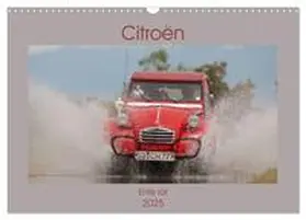 CALVENDO / Bölts |  Citroën 2CV - Ente rot (Wandkalender 2025 DIN A3 quer), CALVENDO Monatskalender | Sonstiges |  Sack Fachmedien