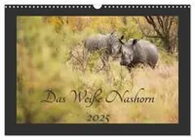 CALVENDO / und Holger Karius |  Das Weiße Nashorn (Wandkalender 2025 DIN A3 quer), CALVENDO Monatskalender | Sonstiges |  Sack Fachmedien