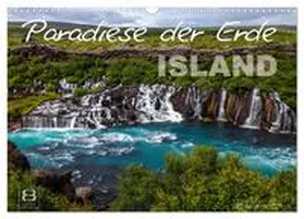 CALVENDO / Busch |  Paradiese der Erde - ISLAND (Wandkalender 2025 DIN A3 quer), CALVENDO Monatskalender | Sonstiges |  Sack Fachmedien