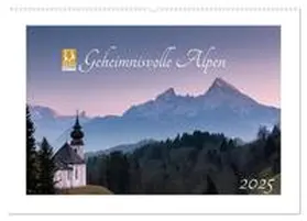 CALVENDO / Westermann |  Geheimnisvolle Alpen (Wandkalender 2025 DIN A2 quer), CALVENDO Monatskalender | Sonstiges |  Sack Fachmedien