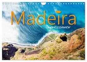CALVENDO / Vossemer |  Madeira Impressionen (Wandkalender 2025 DIN A4 quer), CALVENDO Monatskalender | Sonstiges |  Sack Fachmedien
