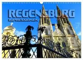 CALVENDO / Bleicher |  REGENSBURG - Impressionen (Wandkalender 2025 DIN A3 quer), CALVENDO Monatskalender | Sonstiges |  Sack Fachmedien