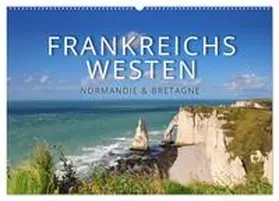 CALVENDO / Ratzer | Frankreichs Westen – Normandie und Bretagne (Wandkalender 2025 DIN A2 quer), CALVENDO Monatskalender | Sonstiges | 978-3-435-67841-9 | www.sack.de