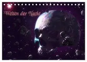 CALVENDO / Schröder |  Welten der Nacht – Gothic und Dark Art (Tischkalender 2025 DIN A5 quer), CALVENDO Monatskalender | Sonstiges |  Sack Fachmedien