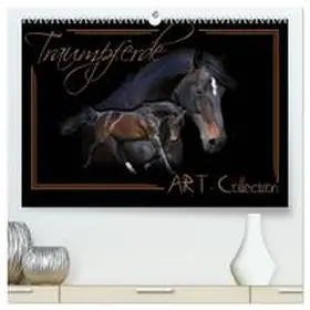 CALVENDO / Redecker | Traumpferde-ART-Collection (hochwertiger Premium Wandkalender 2025 DIN A2 quer), Kunstdruck in Hochglanz | Sonstiges | 978-3-435-69221-7 | www.sack.de