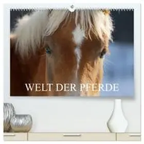 CALVENDO / Starick |  Welt der Pferde (hochwertiger Premium Wandkalender 2025 DIN A2 quer), Kunstdruck in Hochglanz | Sonstiges |  Sack Fachmedien