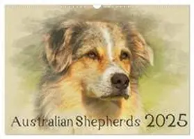 CALVENDO / Redecker |  Australian Shepherds 2025 (Wandkalender 2025 DIN A3 quer), CALVENDO Monatskalender | Sonstiges |  Sack Fachmedien