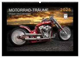 CALVENDO / Pohl |  Motorrad-Träume – Chopper und Custombikes (Wandkalender 2025 DIN A2 quer), CALVENDO Monatskalender | Sonstiges |  Sack Fachmedien
