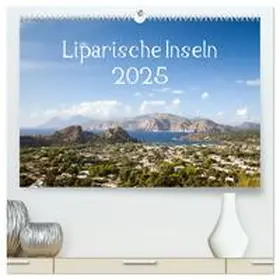 CALVENDO / Gann |  Liparische Inseln (hochwertiger Premium Wandkalender 2025 DIN A2 quer), Kunstdruck in Hochglanz | Sonstiges |  Sack Fachmedien