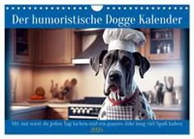 CALVENDO / Rübsamen |  Der humoristische Dogge Kalender (Wandkalender 2025 DIN A4 quer), CALVENDO Monatskalender | Sonstiges |  Sack Fachmedien