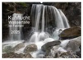 CALVENDO / Müller |  Kuhflucht Wasserfälle bei Farchant (Wandkalender 2025 DIN A2 quer), CALVENDO Monatskalender | Sonstiges |  Sack Fachmedien