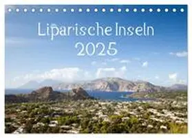 CALVENDO / Gann |  Liparische Inseln (Tischkalender 2025 DIN A5 quer), CALVENDO Monatskalender | Sonstiges |  Sack Fachmedien