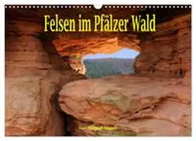 CALVENDO / Ebardt |  Felsen im Pfälzer Wald (Wandkalender 2025 DIN A3 quer), CALVENDO Monatskalender | Sonstiges |  Sack Fachmedien