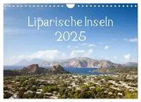 CALVENDO / Gann |  Liparische Inseln (Wandkalender 2025 DIN A4 quer), CALVENDO Monatskalender | Sonstiges |  Sack Fachmedien