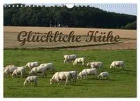 CALVENDO / Lindert-Rottke |  Glückliche Kühe (Wandkalender 2025 DIN A4 quer), CALVENDO Monatskalender | Sonstiges |  Sack Fachmedien
