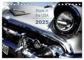CALVENDO / Silberstein |  Made in the USA - Klassische Autos aus Amerika (Tischkalender 2025 DIN A5 quer), CALVENDO Monatskalender | Sonstiges |  Sack Fachmedien