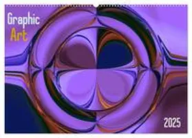 CALVENDO / Hebgen |  Graphic Art 2025 (Wandkalender 2025 DIN A2 quer), CALVENDO Monatskalender | Sonstiges |  Sack Fachmedien