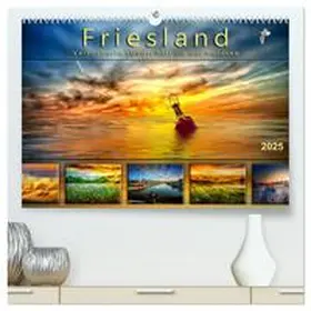 CALVENDO / Roder |  Friesland, verzauberte Landschaft an der Nordsee (hochwertiger Premium Wandkalender 2025 DIN A2 quer), Kunstdruck in Hochglanz | Sonstiges |  Sack Fachmedien