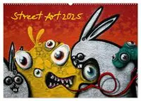 CALVENDO / Stolzenburg | Street-Art 2025 (Wandkalender 2025 DIN A2 quer), CALVENDO Monatskalender | Sonstiges | 978-3-435-83030-5 | www.sack.de