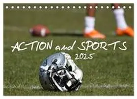 CALVENDO / Hebbel-Seeger |  Action and Sports (Tischkalender 2025 DIN A5 quer), CALVENDO Monatskalender | Sonstiges |  Sack Fachmedien