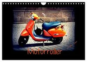 CALVENDO / LoRo-Artwork |  Motorroller (Wandkalender 2025 DIN A4 quer), CALVENDO Monatskalender | Sonstiges |  Sack Fachmedien